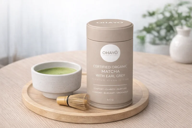 OHAYŌ Modern Matcha | Certified Organic Ceremonial Matcha & Wild Blueberry photo 4