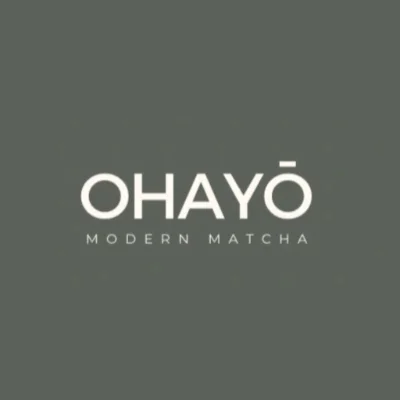 OHAYŌ Modern Matcha | Certified Organic Ceremonial Matcha & Wild Blueberry logo