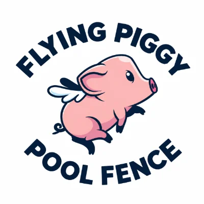 Flying Piggy Pool Fence logo