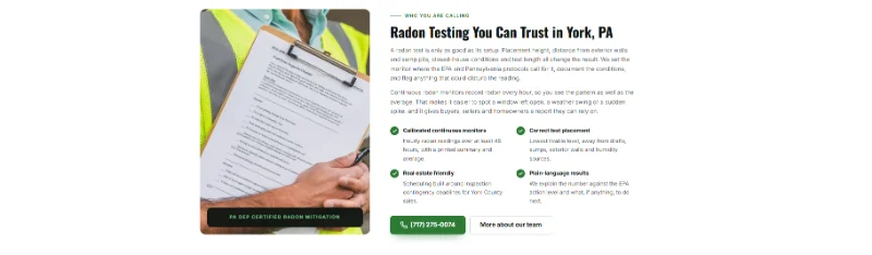 Radon Mitigation York PA photo 1